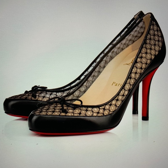 Christian Louboutin Shoes - LADY LACE NAPPA SHINY/BAS RESILLE